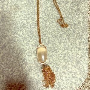 Kendra Scott Rayne necklace, rose gold